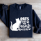 Cats Are My Favorite People Sweatshirt 0
