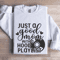 Just A Good Mom With A Hood Playlist Sweatshirt 0