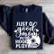 Just A Good Mom With A Hood Playlist Sweatshirt 1