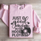 Just A Good Mom With A Hood Playlist Sweatshirt 3