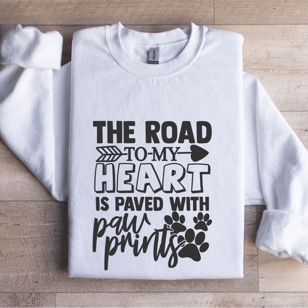 The Road To My Heart Sweatshirt 1