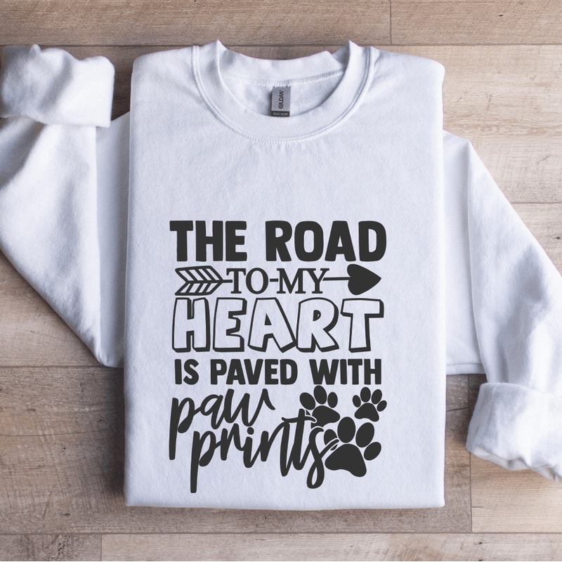 The Road To My Heart Sweatshirt 1
