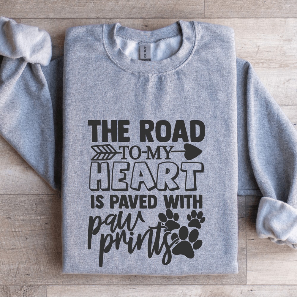 The Road To My Heart Sweatshirt 3