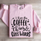 I Run On Coffee Chaos And Cuss Words Sweatshirt 3