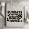 Sundays Are For Jesus Football Sweatshirt 0