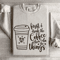 First I Drink The Coffee Sweatshirt 4