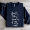 Jesus Is The Anchor Of My Soul Sweatshirt 2