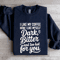 I Like My Coffee How I Like Myself Dark Bitter Sweatshirt 2