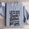 I Like My Coffee How I Like Myself Dark Bitter Sweatshirt 3