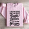I Like My Coffee How I Like Myself Dark Bitter Sweatshirt 4