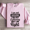 I Am Arguing I Am Just Explaining Sweatshirt 0