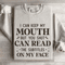 I Can Keep My Mouth Sweatshirt 4