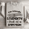 Im Allergic To Stupidity Sweatshirt 4