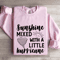 Sunshine Mixed With A Little Hurricane Sweatshirt 3