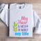 My Hair Is Messy To Match My Life Sweatshirt 1