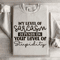 My Level Of Sarcasm Depends Sweatshirt 4