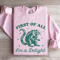 First Of All Im A Delight Sweatshirt 4