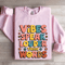 Vibes Speak Louder Than Words Sweatshirt 0