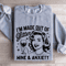 Im Made Out Of Glitter Wine Anxiety Sweatshirt 2