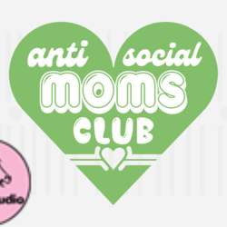 Anti-social Moms Club,Mothers Day SVG Design171
