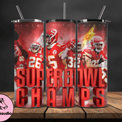 Kansas City Chiefs Vs San Francisco 49ers Super Bowl Tumbler Png, Super Bowl 2024 Tumbler Wrap 17