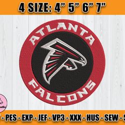 Atlanta Falcons Embroidery, NFL Falcons Embroidery, NFL Machine Embroidery Digital, 4 sizes Machine Emb Files -14-Thomas