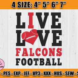 Atlanta Falcons Embroidery, NFL Falcons Embroidery, NFL Machine Embroidery Digital, 4 sizes Machine Emb Files-19-Thomasu