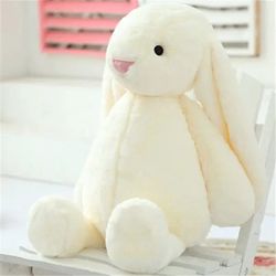 Cute Plush Toy Stuffed Toy Rabbit Doll Babies Sleeping Companion Cute Plush Long Ear Rabbit Doll Children's Gift
