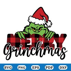 merry grinchmas svg, santa hat svg, christmas buffalo svg, xmas svg, funny christmas svg, winter svg, christmas shirt