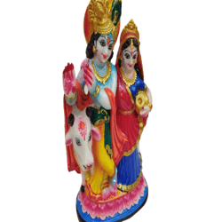 radha krishna idol