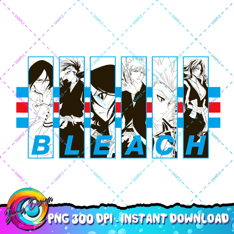 Bleach 5 Character Frames PNG Download.jpg