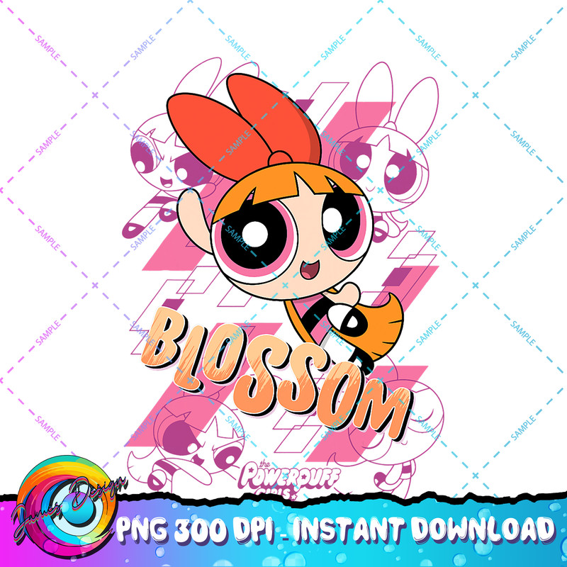 CN The Powerpuff Girls Blossom Moves PNG Download.jpg