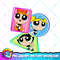 CN The Powerpuff Girls Trio Action Shot PNG Download.jpg