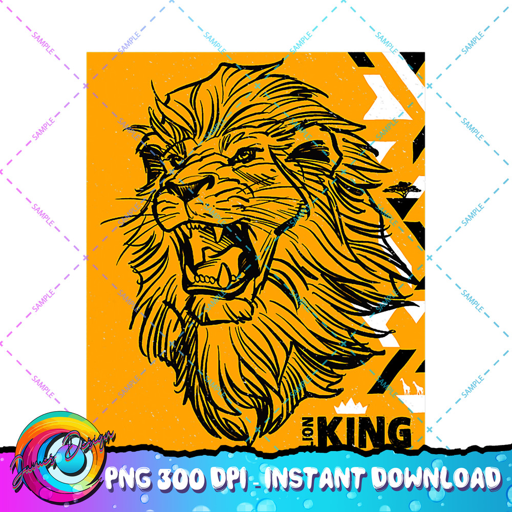 Disney Lion King Live Action Simba Roar PNG Download.jpg