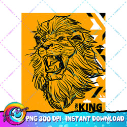 disney lion king live action simba roar png download