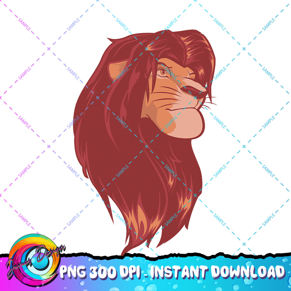Disney Lion King Simba King Of Pride Rock Graphic PNG Download PNG Download.jpg