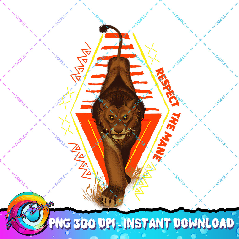 Disney Lion King Simba Respect the Mane Live Action PNG Download PNG Download.jpg