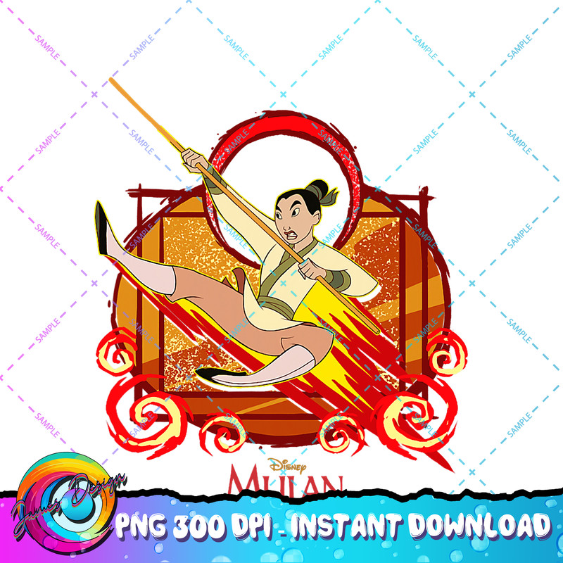 Disney Mulan Action Portrait Logo PNG Download.jpg