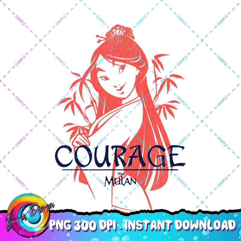 Disney Mulan Courage Of A Warrior PNG Download.jpg