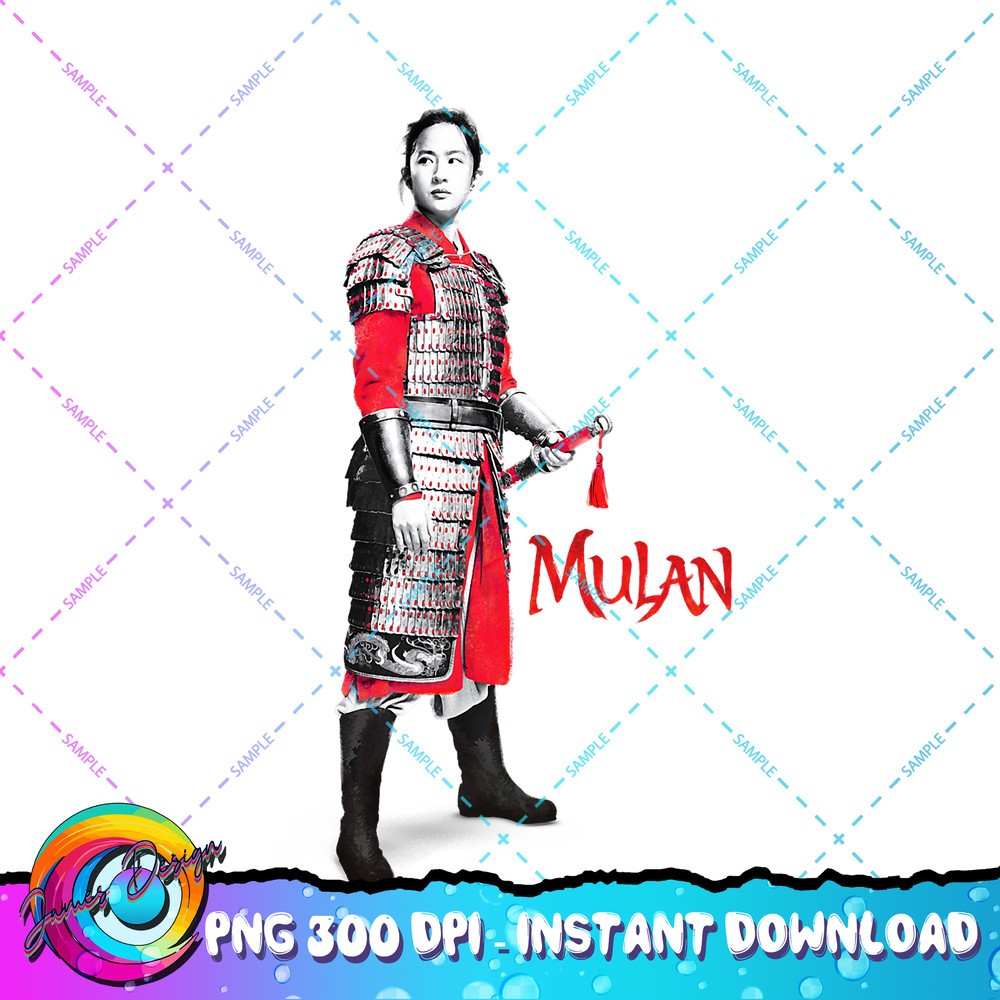 Disney Mulan Live Action Warrior Pose PNG Download.jpg