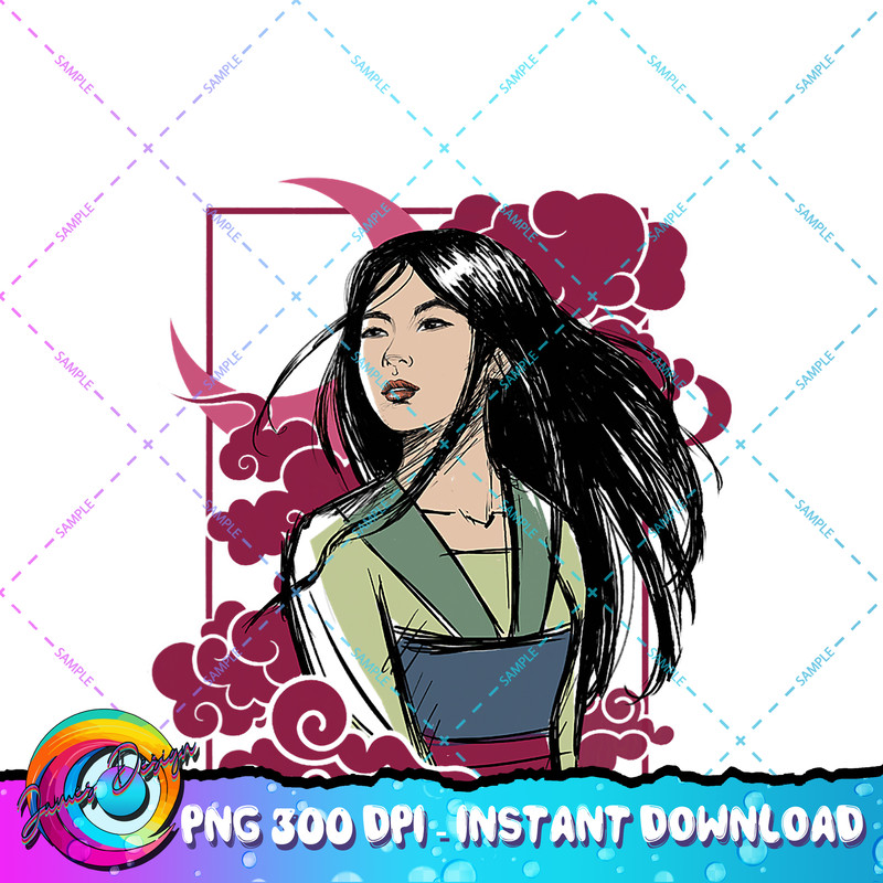 Disney Mulan Moon Portrait Front And Back PNG Download.jpg