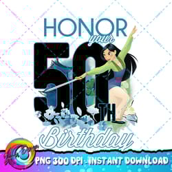 disney mulan mulan fiftieth birthday honor png download