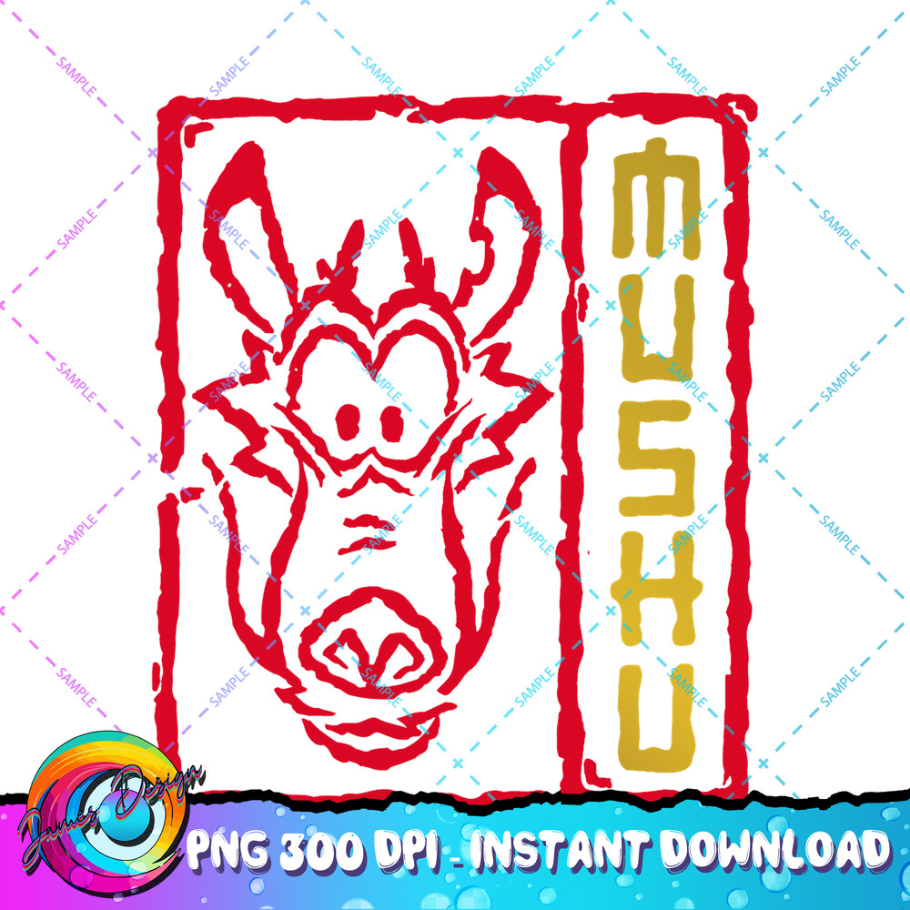 Disney Mulan Mushu Dragon Gold and Red Graphic PNG Download PNG Download.jpg