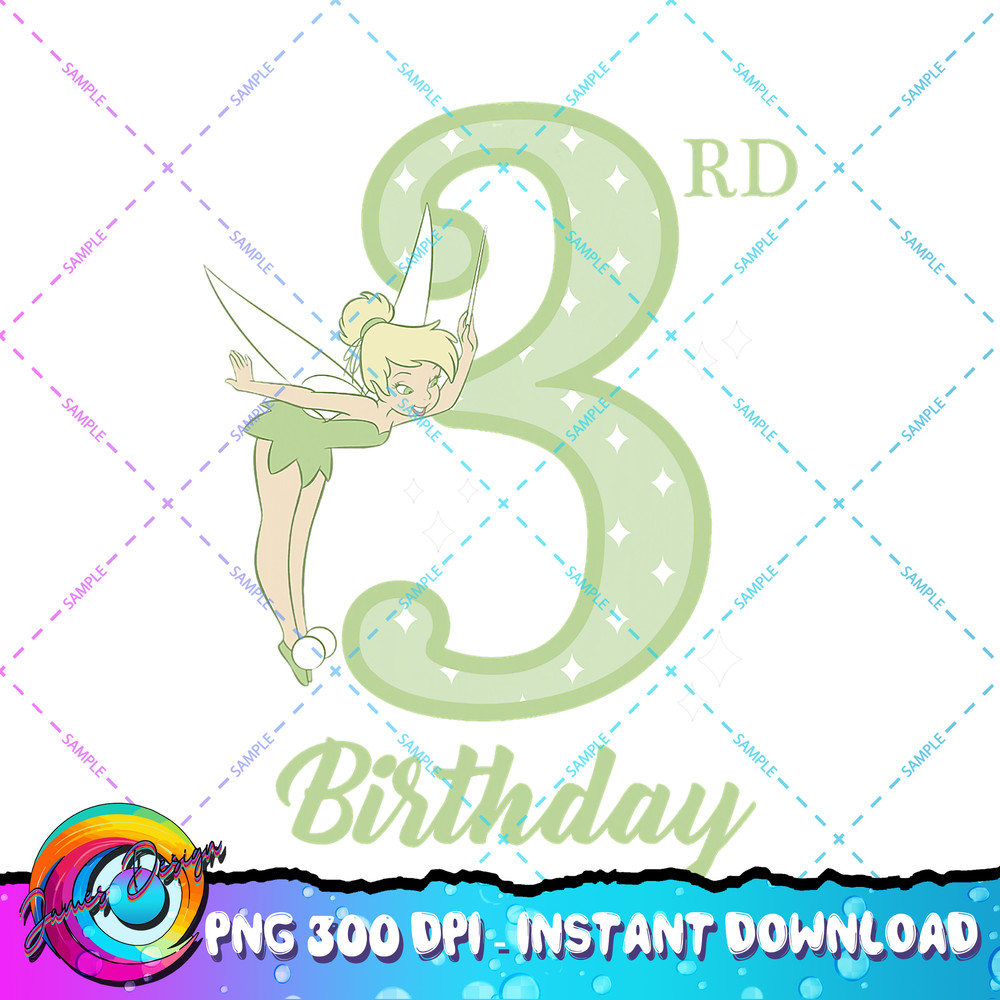 Disney Peter Pan 3rd Birthday Tinkerbell Portrait PNG Download copy.jpg