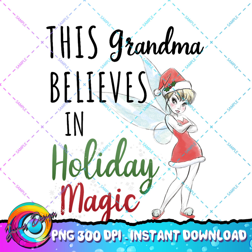 Disney Peter Pan Christmas Tinker Bell Holiday Magic Grandma PNG Download copy.jpg