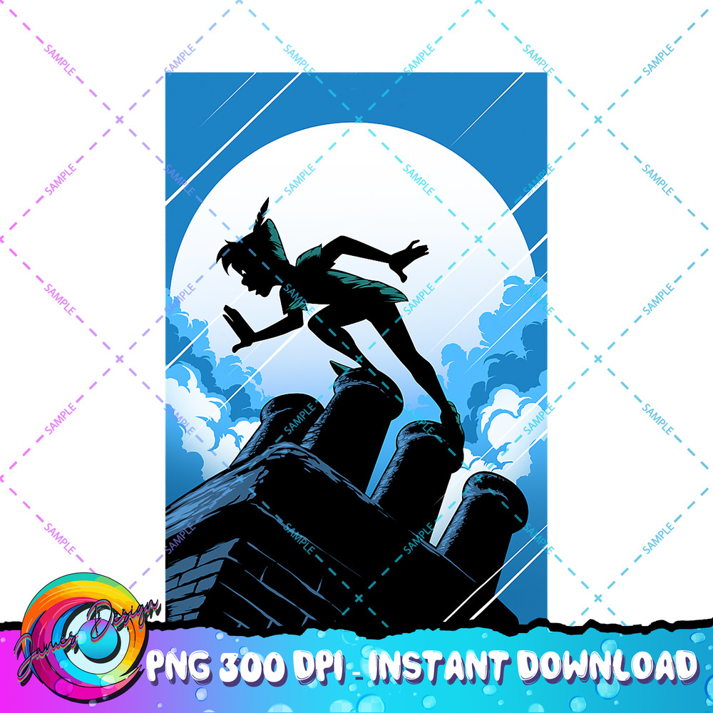 Disney Peter Pan Curious Shadow Silhouette Graphic PNG Download PNG Download copy.jpg