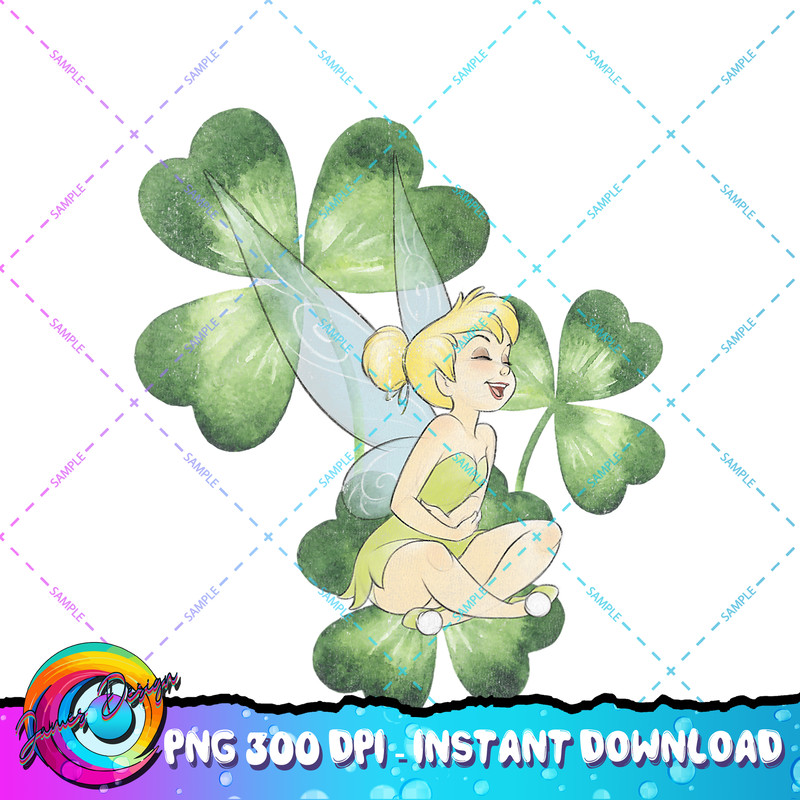 Disney Peter Pan Tinker Bell Clover St. Patrick s Portrait PNG Download copy.jpg