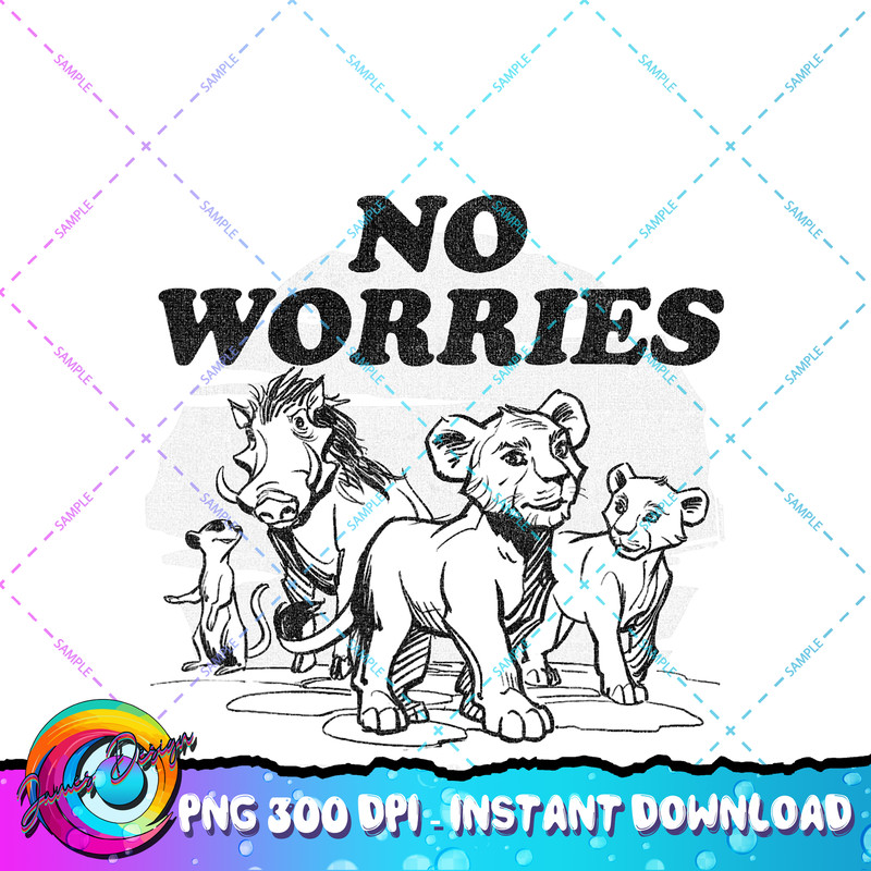 Disney The Lion King Live Action No Worries Group Shot PNG Download.jpg