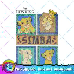 disney the lion king simba family panels png download