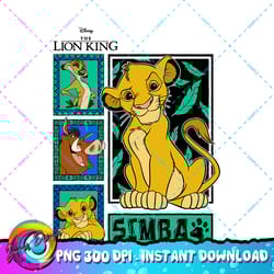 disney the lion king simba jungle panels png download